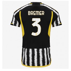 Juventus Gleison Bremer #3 Hjemmebanetrøje 2023-24 Kort ærmer
